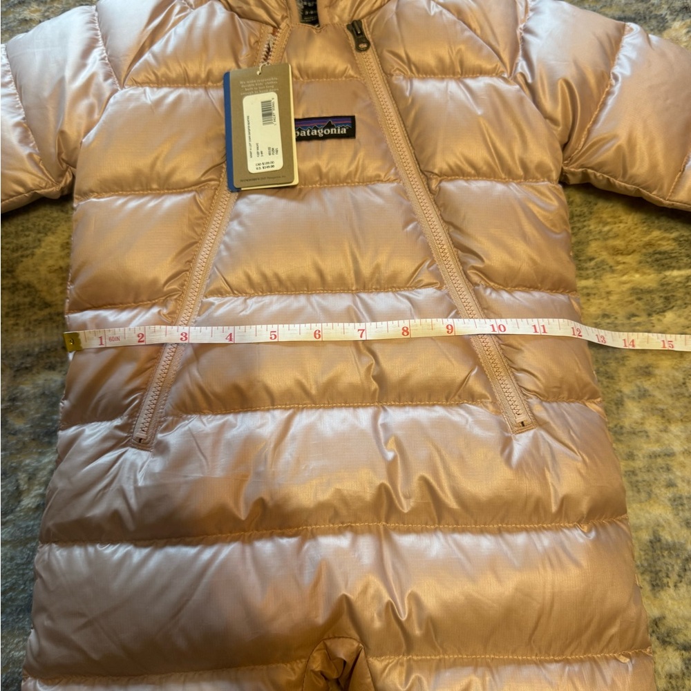 NWT Patagonia Infant Puffer Bunting - Metallic Pink - Picture 5 of 8